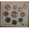Euromince mince San Marino 2005 sada s 5 Euro Ag mincou (BU)