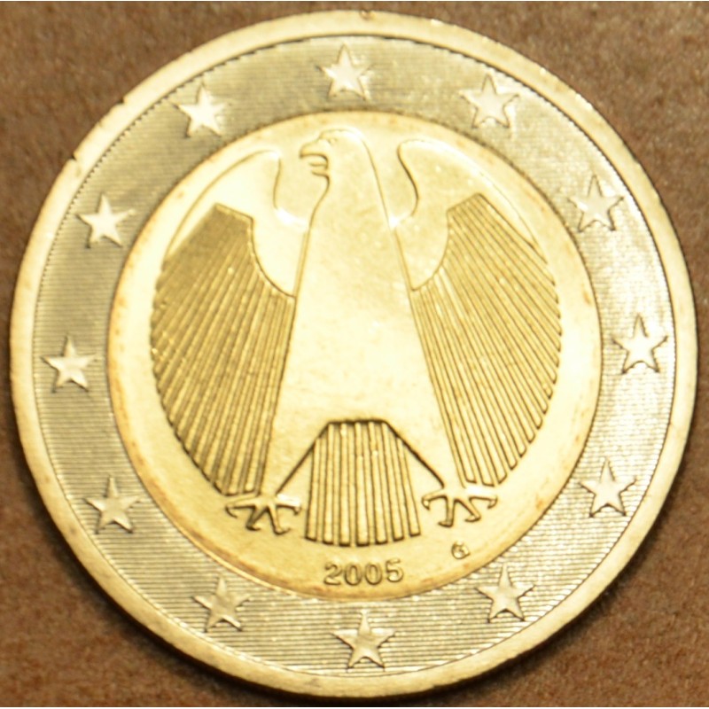euroerme érme 2 Euro Németország \\"G\\" 2005 (UNC)