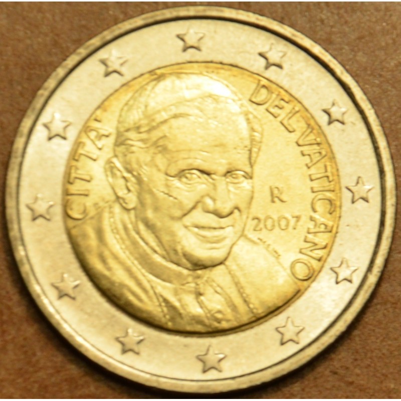 euroerme érme 2 Euro Vatikán 2007 (BU)