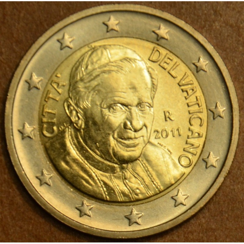 Euromince mince 2 Euro Vatikán 2011 Benedikt XVI. (BU)