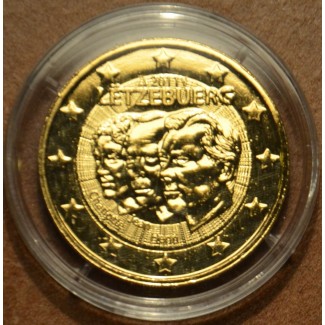 2 Euro Luxembourg 2011 - 50th anniversary of the appointment by the Grand-Duchess Charlotte of her son Jean (gilded UNC)