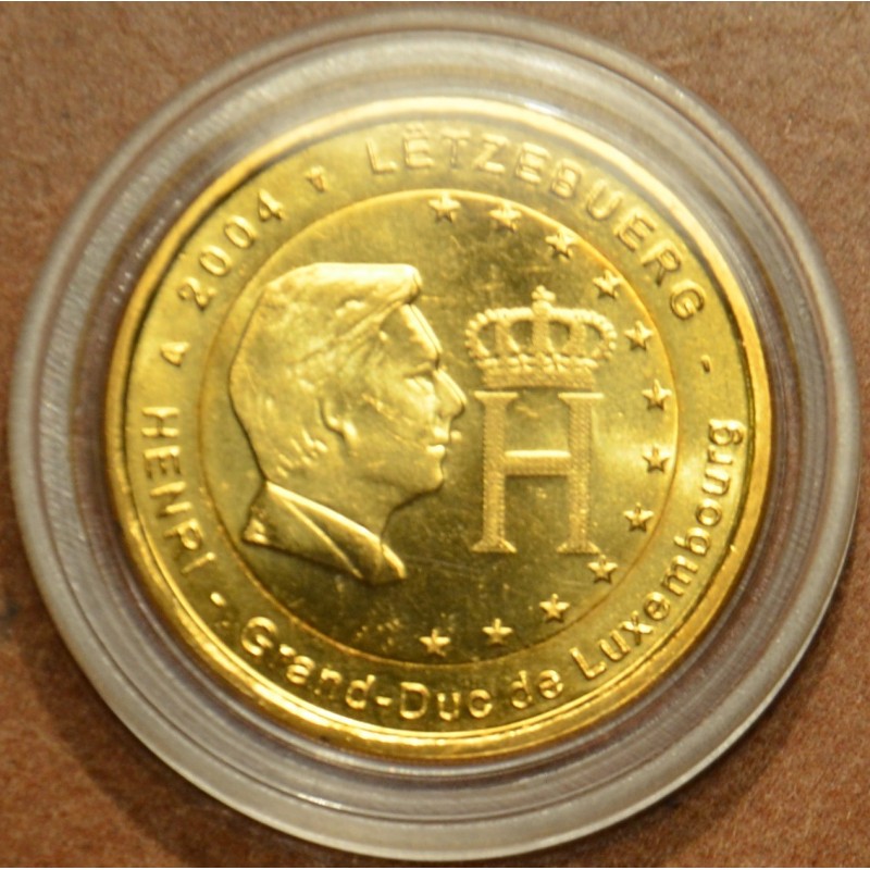 Euromince mince 2 Euro Luxembursko 2004 - Veľkovojvoda Henri (pozla...
