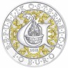 Euromince mince 10 Euro Rakúsko 2018 - Uriel anjel svetla (Proof)
