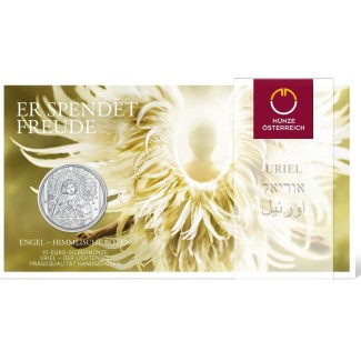 Euromince mince 10 Euro Rakúsko 2018 - Uriel anjel svetla (BU)