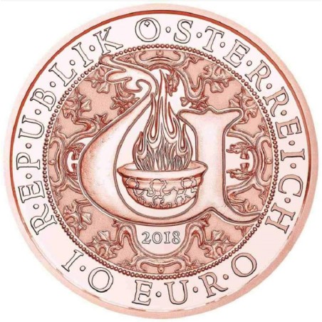 euroerme érme 10 Euro Ausztria 2017 - Uriel a fény angyala (UNC)