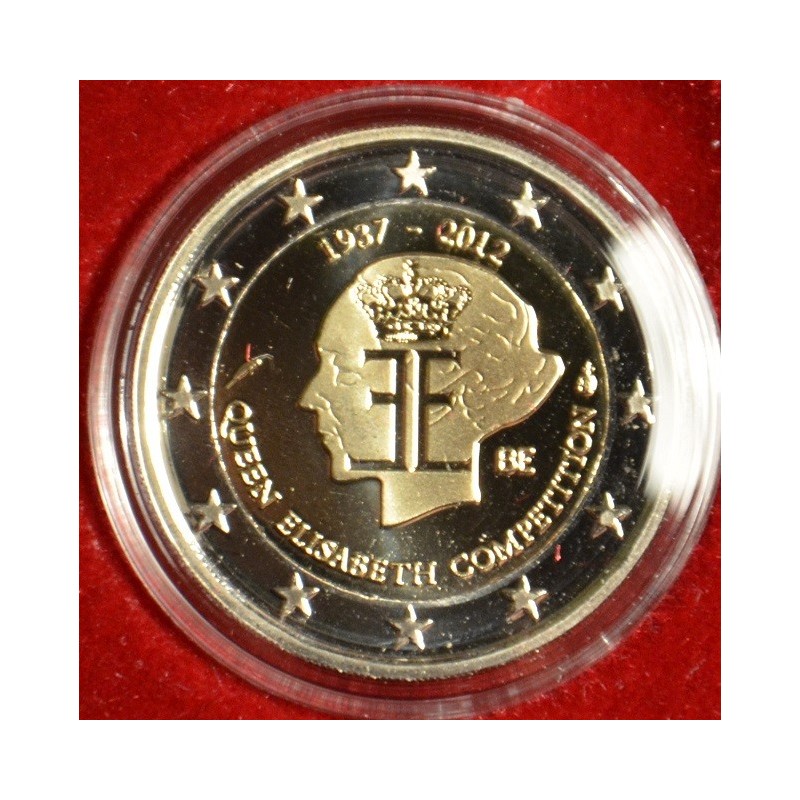 euroerme érme 2 Euro Belgium 2012 - Az Erzsébet királynő hangversen...