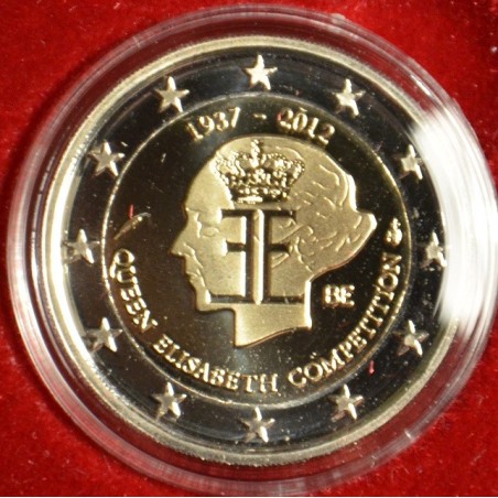 euroerme érme 2 Euro Belgium 2012 - Az Erzsébet királynő hangversen...