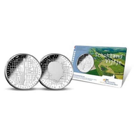 eurocoin eurocoins 5 Euro Netherlands 2018 - Schokland (UNC)