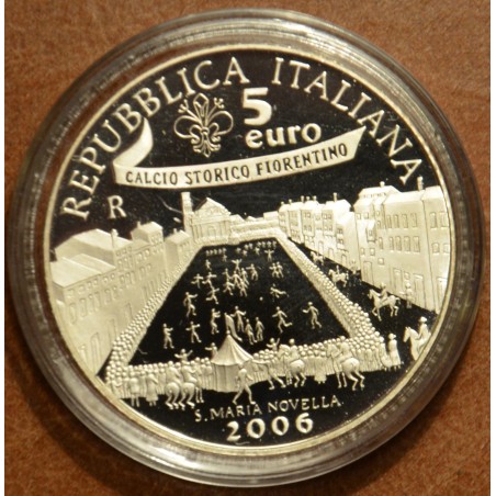 Euromince mince 5 Euro Taliansko 2006 - FIFA World Cup 2006 (Proof)