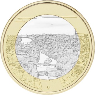 euroerme érme 5 Euro Finnország 2018 - Tammerkoski (UNC)