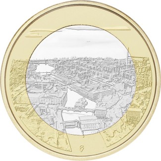 Euromince mince 5 Euro Fínsko 2018 - Tammerkoski (UNC)