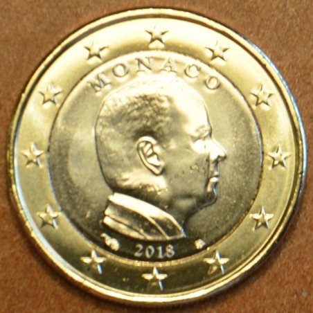 Euromince mince 1 Euro Monaco 2018 (UNC)