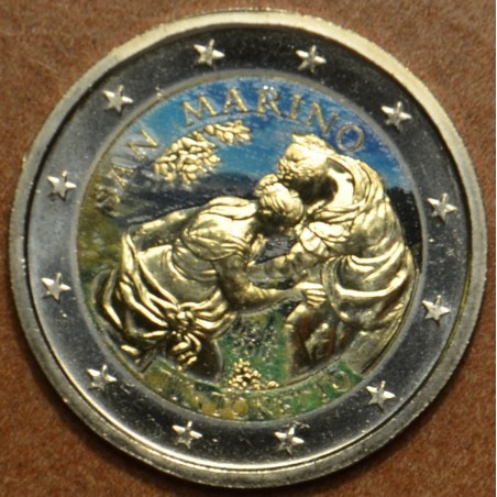 Euromince mince 2 Euro San Marino 2018 - Tintoretto II. (farebná UNC)