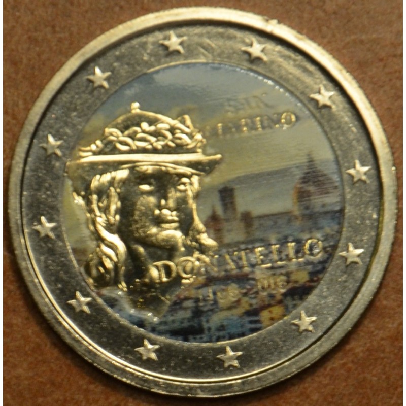 Euromince mince 2 Euro San Marino 2016 - 550 výročie úmrtia Donatel...