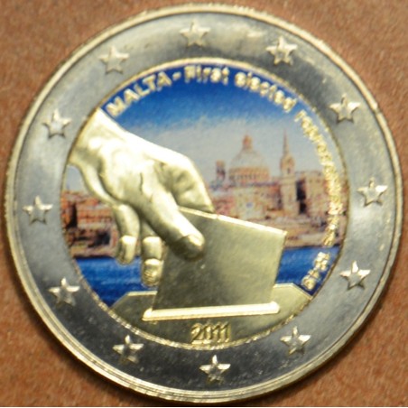euroerme érme 2 Euro Málta 2011 - Málta történelme: az első, 1849-e...