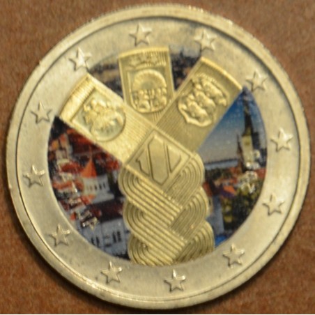 Euromince mince 2 Euro Litva 2018 - 100 rokov nezávislosti pobaltsk...