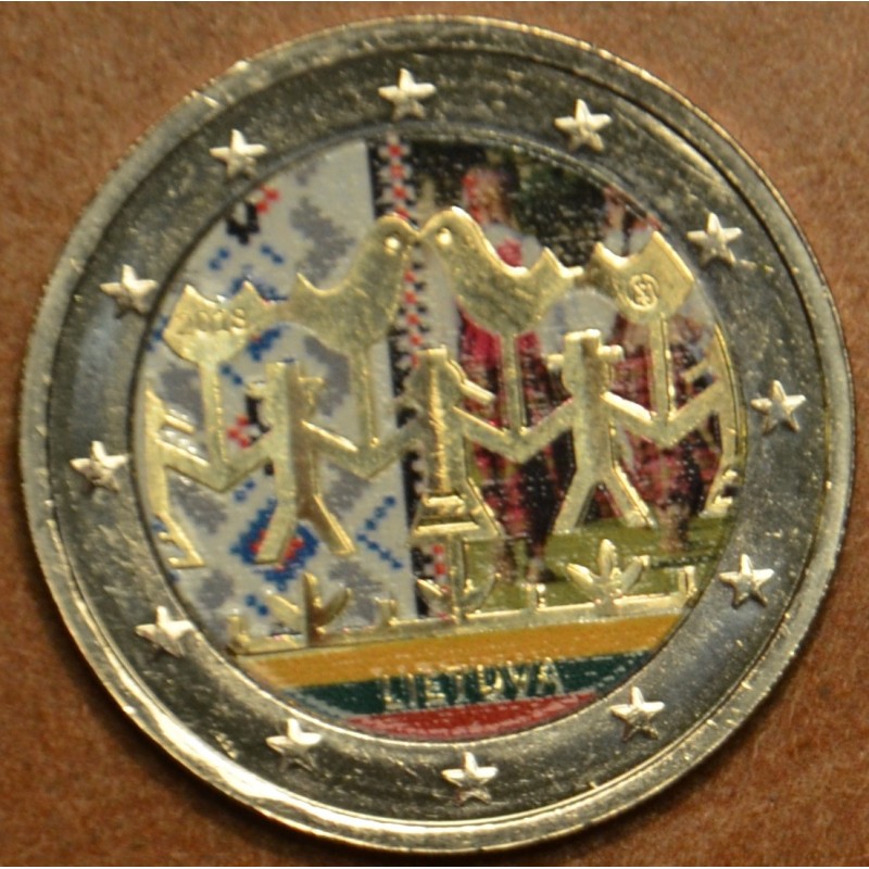 eurocoin eurocoins 2 Euro Lithuania 2018 - Lithuanian Song and Danc...