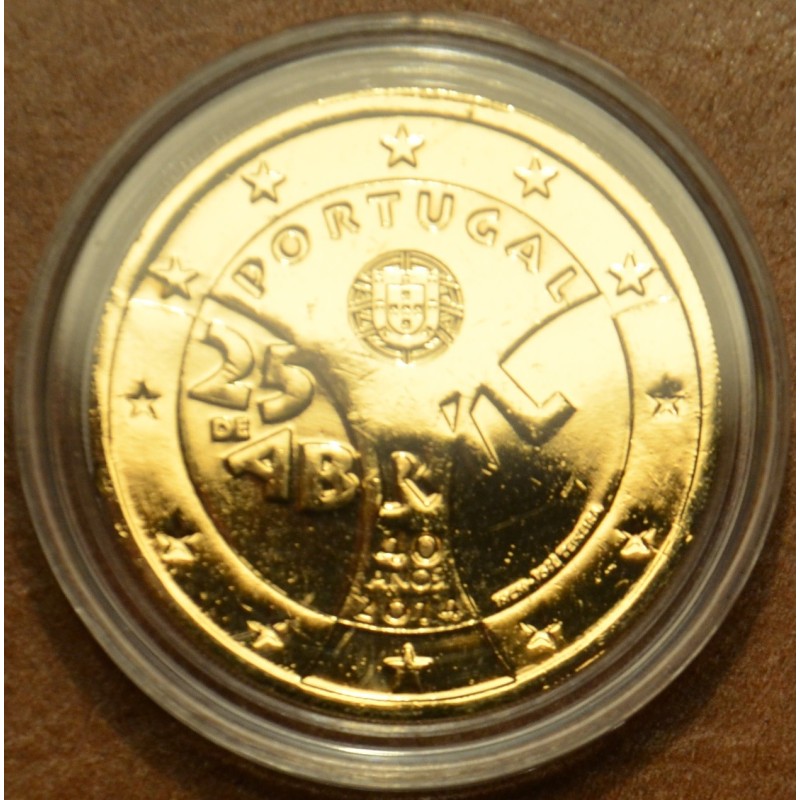 Euromince mince 2 Euro Portugalsko 2014 - (25. apríl) 40. výročie r...