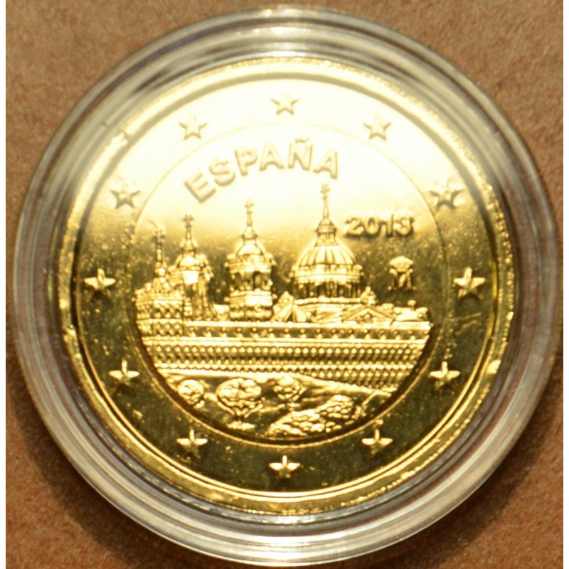 euroerme érme 2 Euro Spanyolország 2013 - El Escorial kastély és ko...