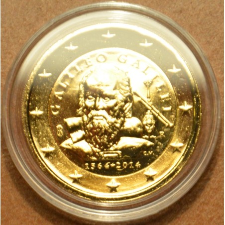 Euromince mince 2 Euro Taliansko 2014 - 450 rokov od narodenia Gali...
