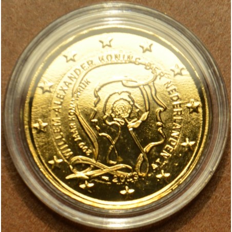 Euromince mince 2 Euro Holandsko 2013 - 200 rokov kráľovstva (pozlá...