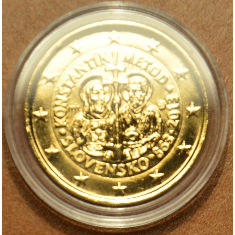 eurocoin eurocoins 2 Euro Slovakia 2013 - 1150th Anniversary of Cyr...