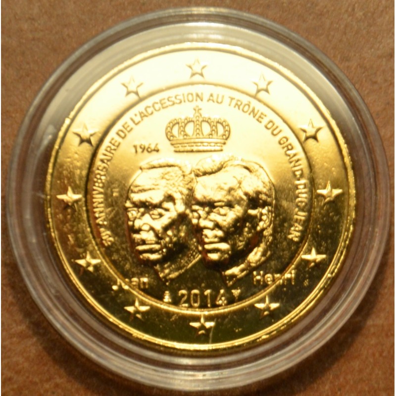 euroerme érme 2 Euro Luxemburg 2014 - János luxemburgi nagyherceg t...
