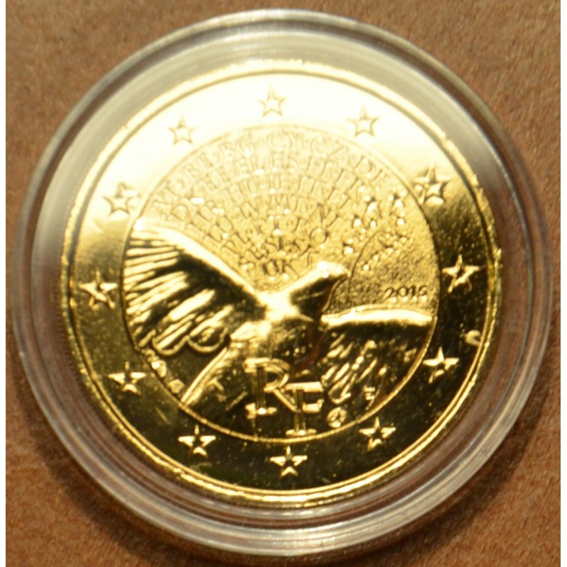 eurocoin eurocoins 2 Euro France 2015 - Peace in Europe (gilded UNC)