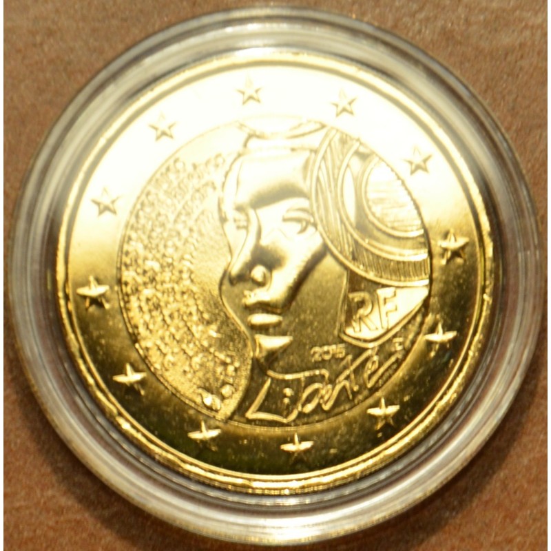 eurocoin eurocoins 2 Euro France 2015 - Fête de la Fédération (gild...