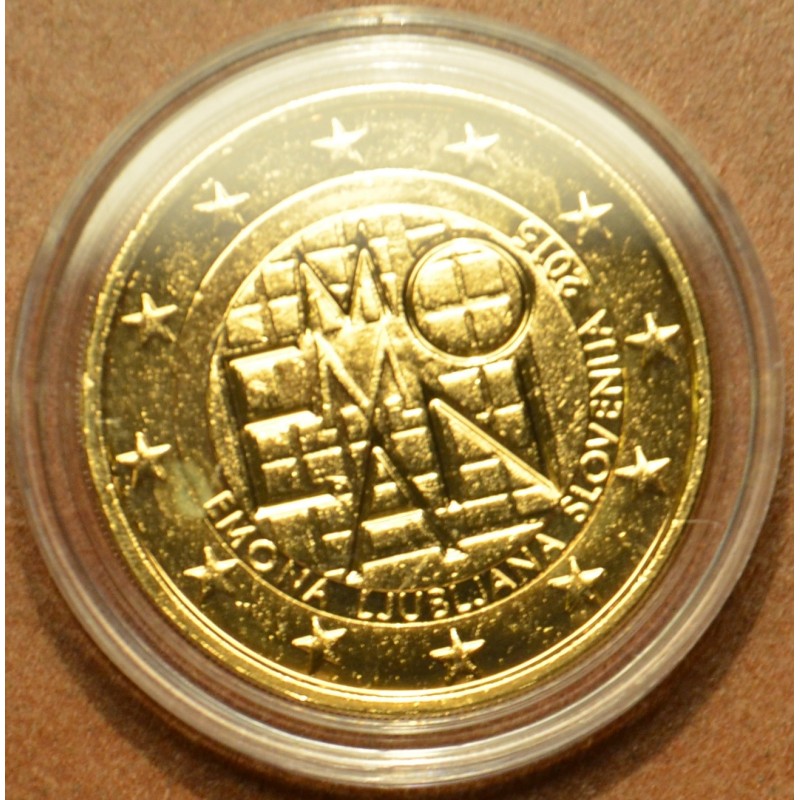 Euromince mince 2 Euro Slovinsko 2015 - 2000 rokov založenia mesta ...