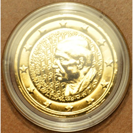 Euromince mince 2 Euro Grécko 2016 - Dimitri Mitropoulos (pozlátená...