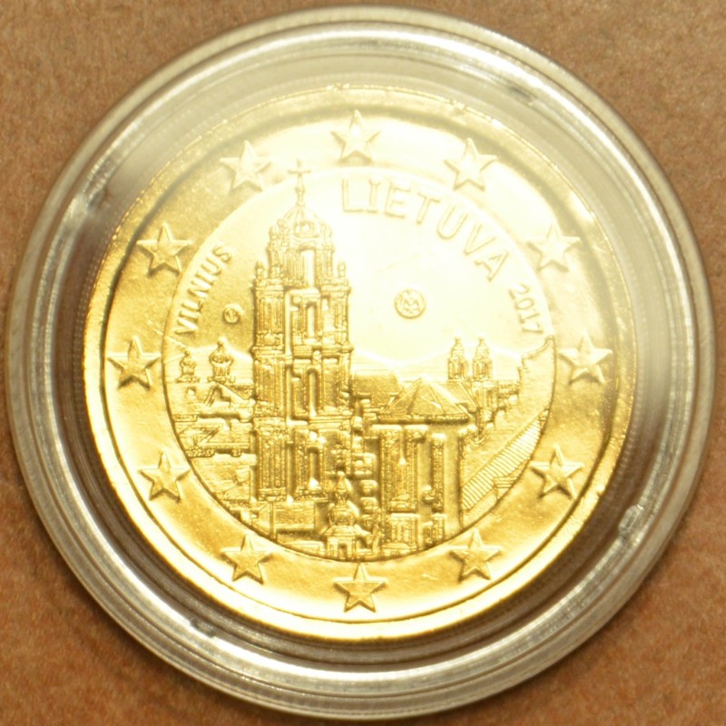 eurocoin eurocoins 2 Euro Lithuania 2017 - Vilnius (gilded UNC)