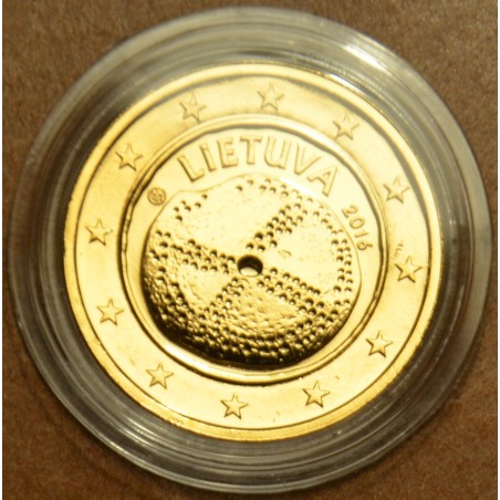 Euromince mince 2 Euro Litva 2016 - Baltická kultúra (pozlátená UNC)
