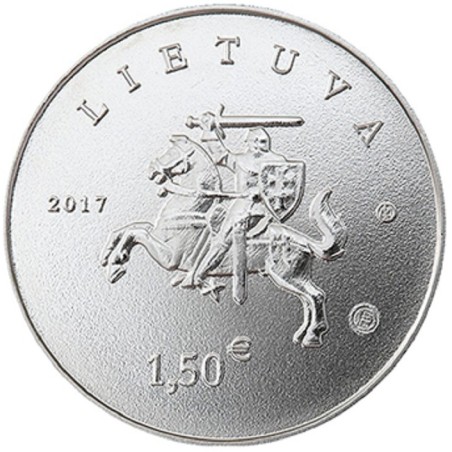 eurocoin eurocoins 1,50 Euro Lithuania 2017 Zemaitukas (UNC)