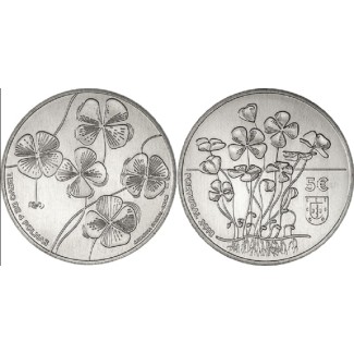 Euromince mince 5 Euro Portugalsko 2018 - Ďatelina (UNC)