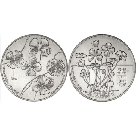 Euromince mince 5 Euro Portugalsko 2018 - Ďatelina (UNC)