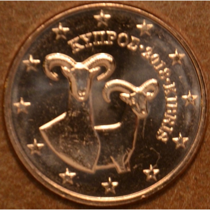 Euromince mince 2 cent Cyprus 2018 (UNC)