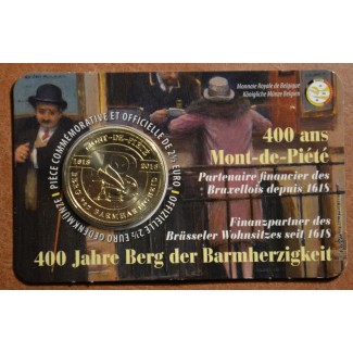 Euromince mince 2,5 Euro Belgicko 2018 Mont-de-Piété (BU)