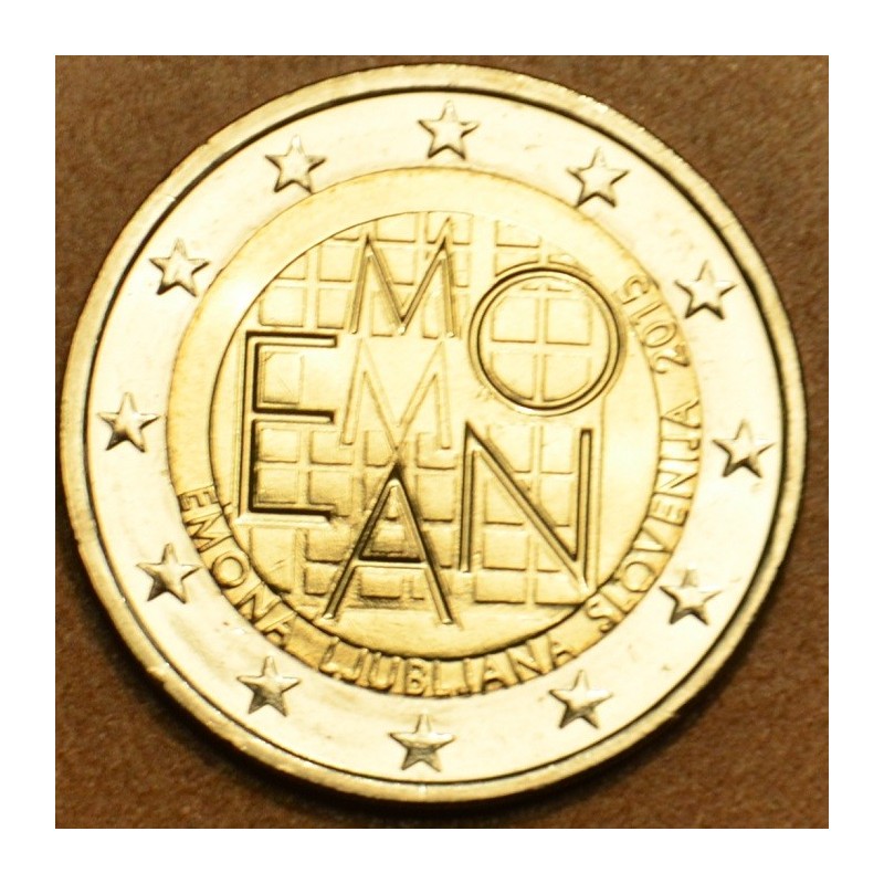 Euromince mince Poškodená 2 Euro Slovinsko 2015 - 2000 rokov založe...