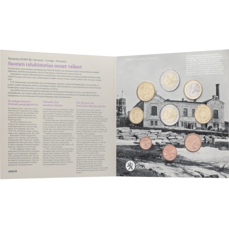 eurocoin eurocoins Finland 2018 - set of 8 eurocoins II. (BU)