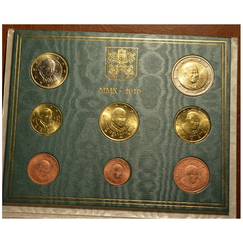 eurocoin eurocoins Set of 8 eurocoins Vatican 2010 (BU)