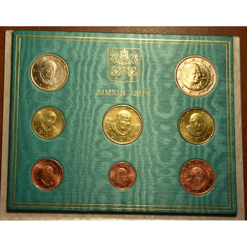 Euromince mince Sada 8 euromincí Vatikan 2013 (BU)