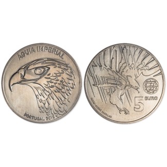 euroerme érme 5 Euro Portugália 2018 - Aguia Imperial (UNC)