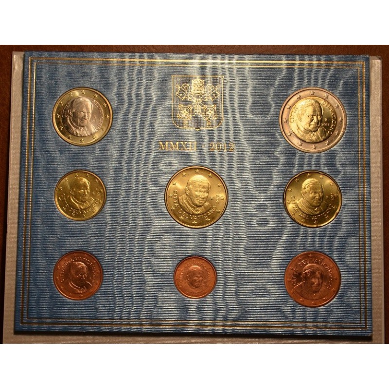 eurocoin eurocoins Set of 8 eurocoins Vatican 2012 (BU)