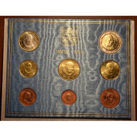 eurocoin eurocoins Set of 8 eurocoins Vatican 2012 (BU)