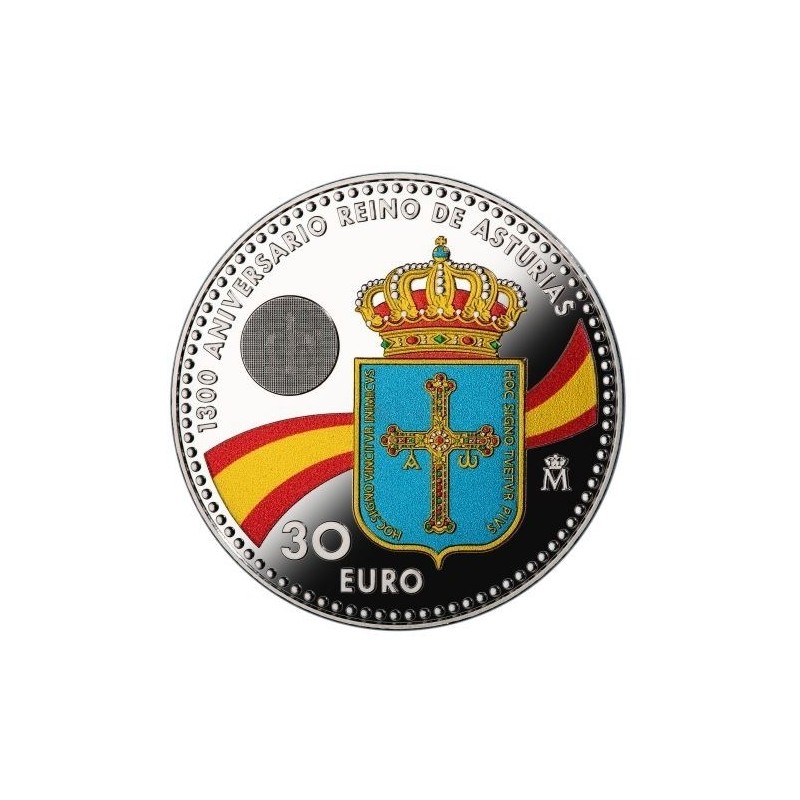 Euromince mince 30 Euro Španielsko 2018 Asturias (UNC)