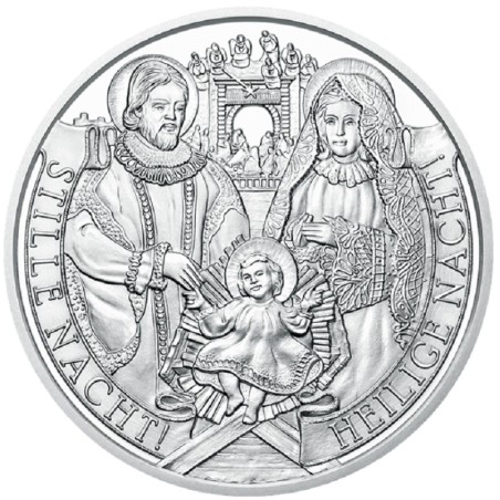 eurocoin eurocoins 20 Euro Austria 2018 Silent night (Proof)