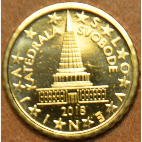 Euromince mince 10 cent Slovinsko 2018 (UNC)