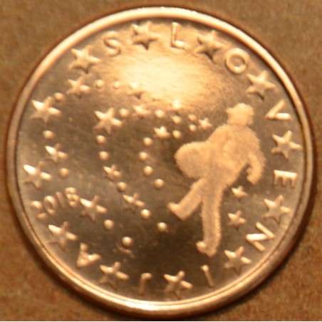 Euromince mince 5 cent Slovinsko 2018 (UNC)