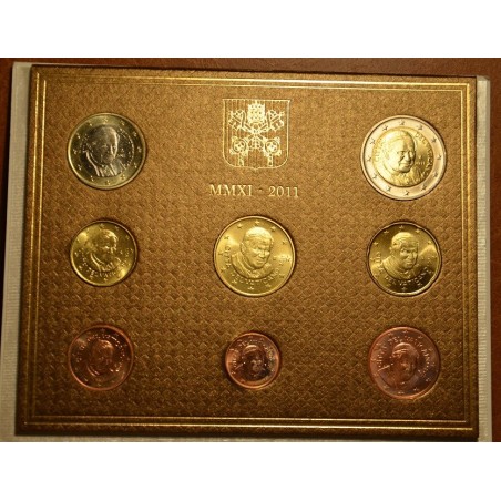eurocoin eurocoins Set of 8 eurocoins Vatican 2011 (BU)